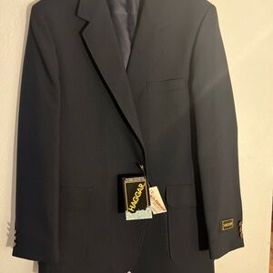 Haggar Vintage Men's Navy Blazer 44